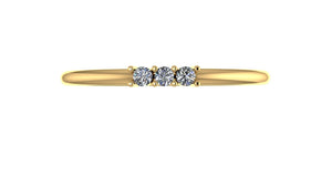 3 Stone Diamond Ring